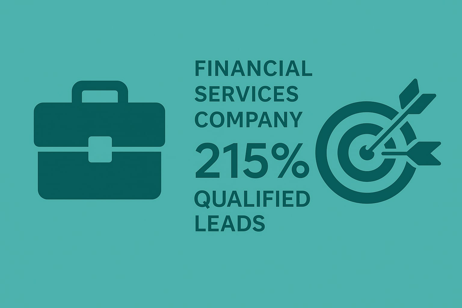 Financial Services Company Increases Qualified Leads by 215%